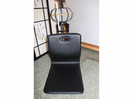 Japansk stol (Sort kunstlæder)